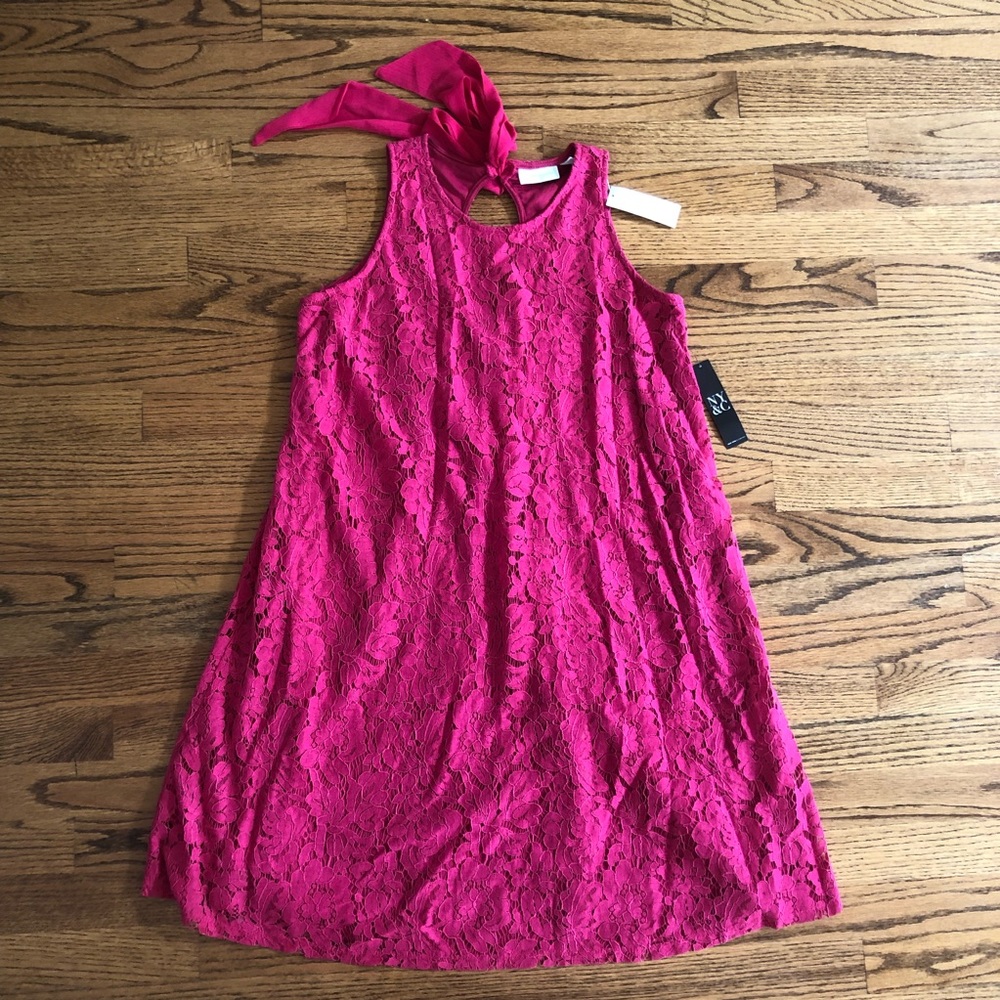 NEW ny&c lined lace dress